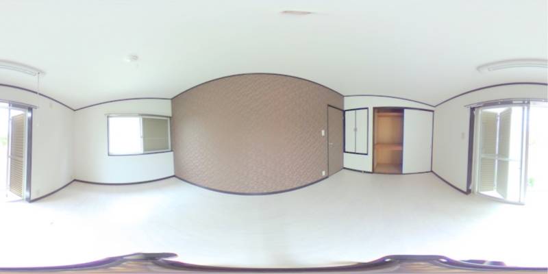 パノラマ画像洋室