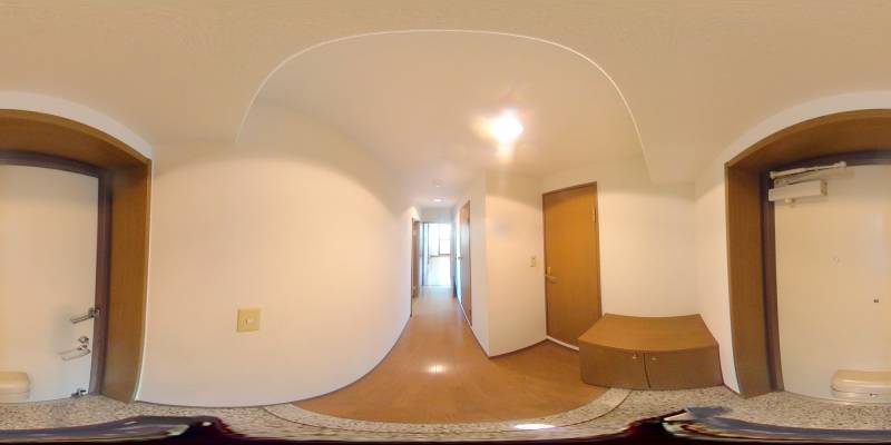 パノラマ画像玄関