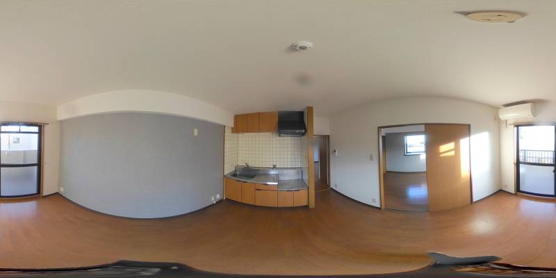 パノラマ画像リビング