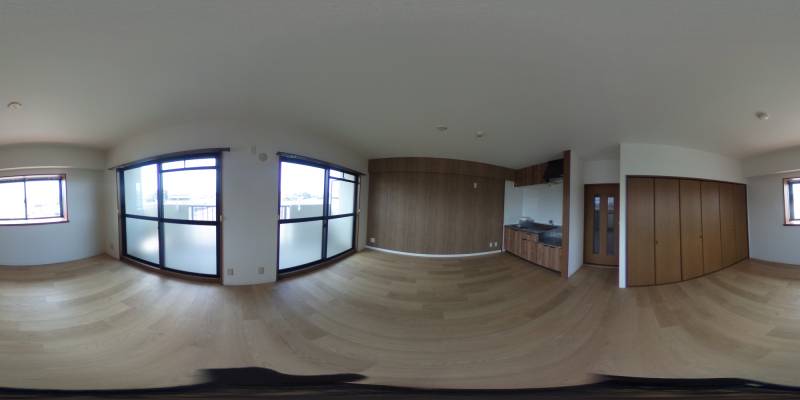 パノラマ画像リビング