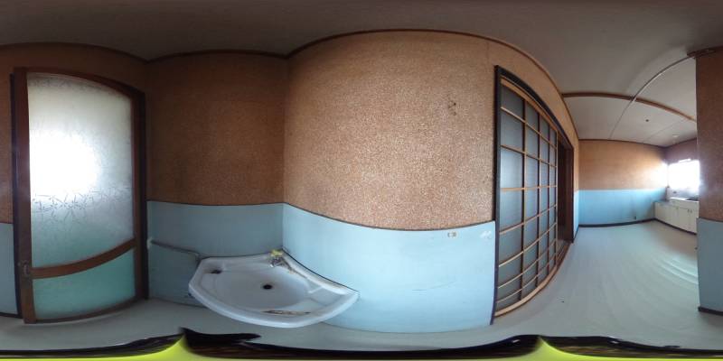 パノラマ画像洗面所