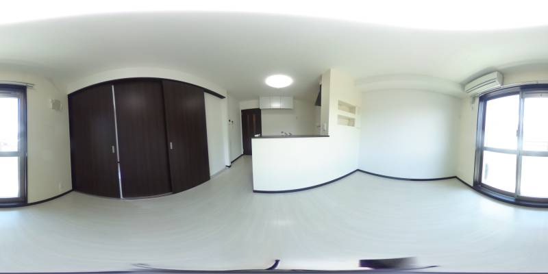 パノラマ画像リビング