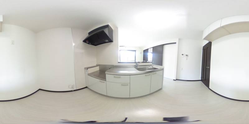 パノラマ画像キッチン