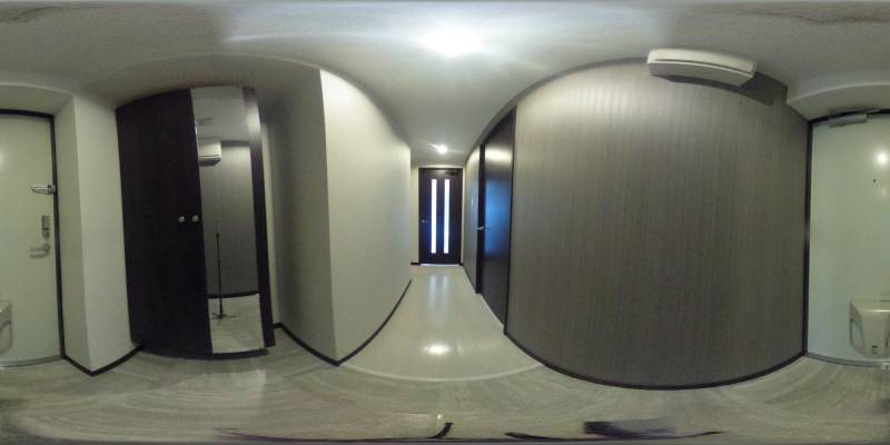 パノラマ画像玄関