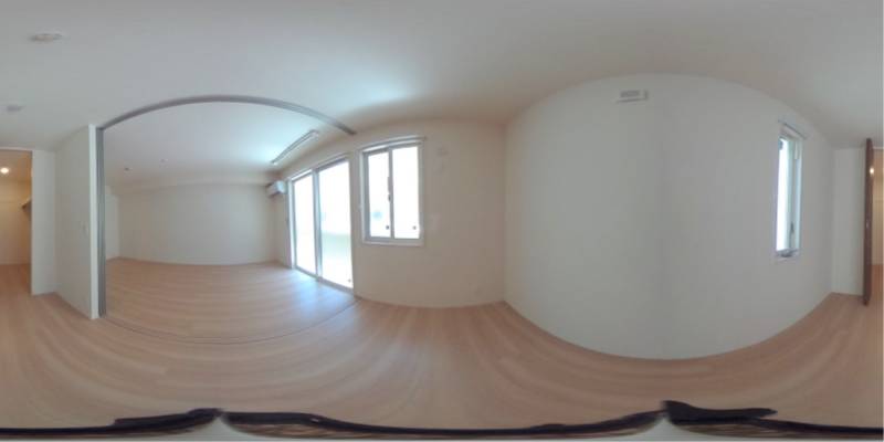 パノラマ画像洋室