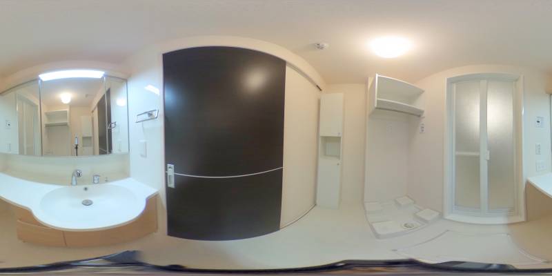 パノラマ画像洗面所