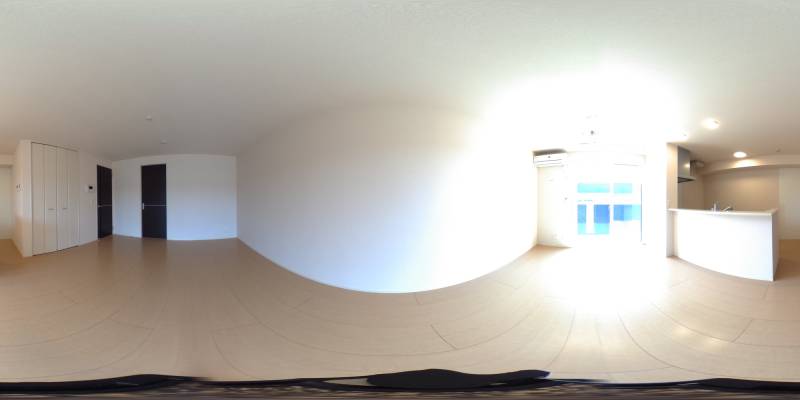 パノラマ画像リビング