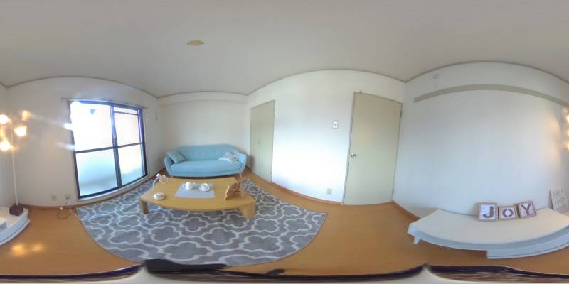 パノラマ画像洋室