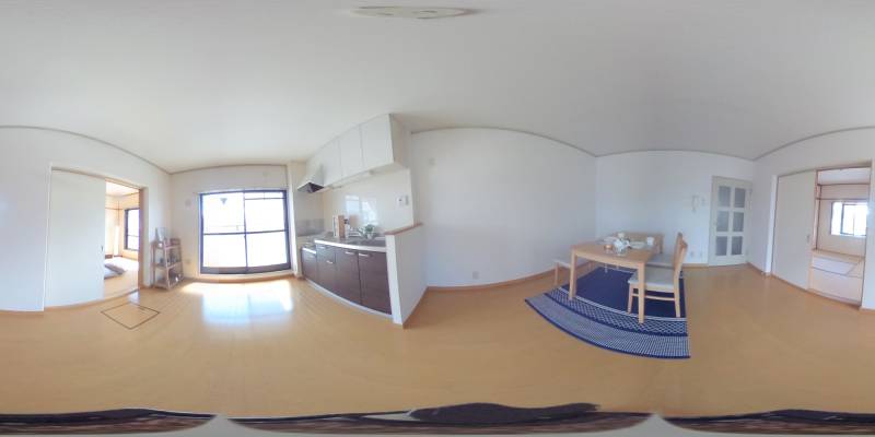 パノラマ画像リビング