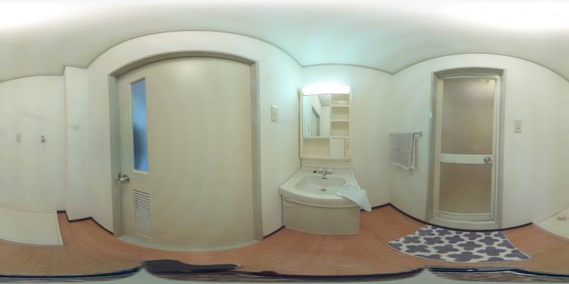 パノラマ画像洗面所