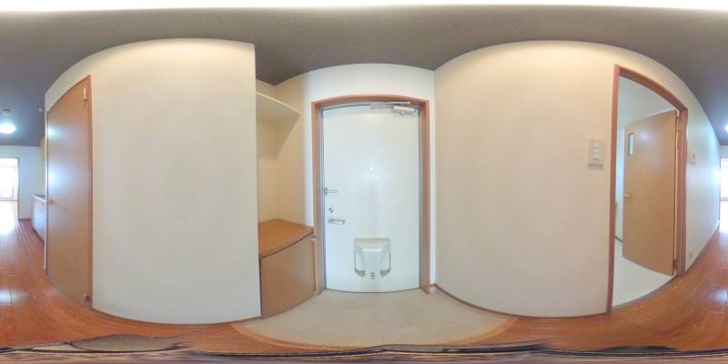 パノラマ画像玄関