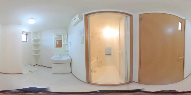 パノラマ画像洗面所