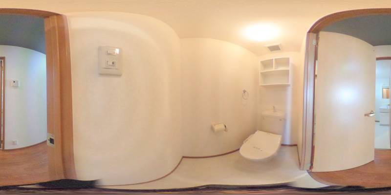 パノラマ画像トイレ