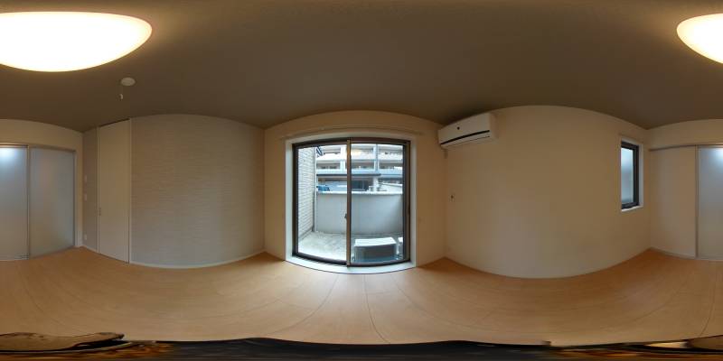 パノラマ画像洋室