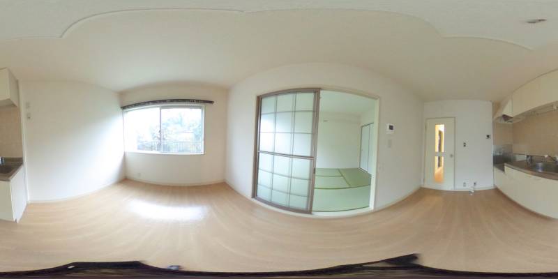 パノラマ画像リビング