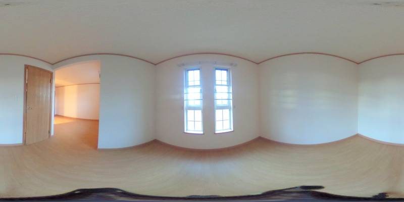 パノラマ画像洋室