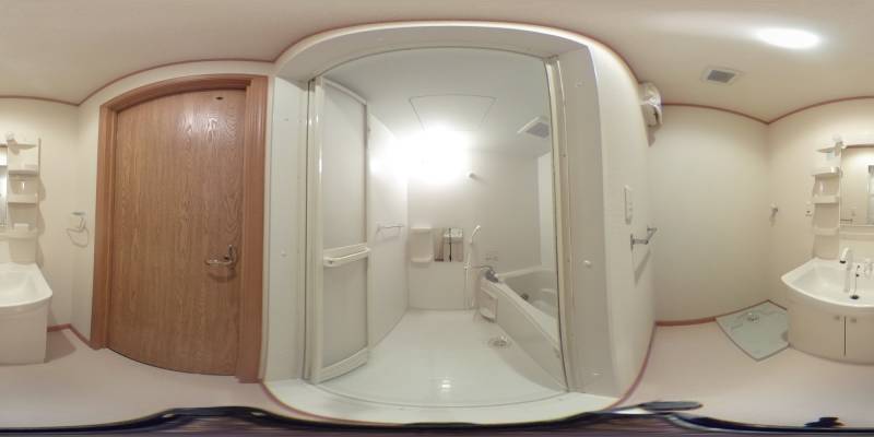 パノラマ画像洗面所