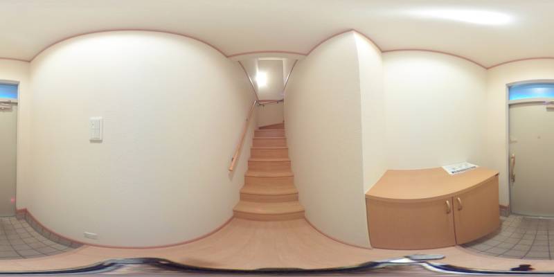 パノラマ画像玄関