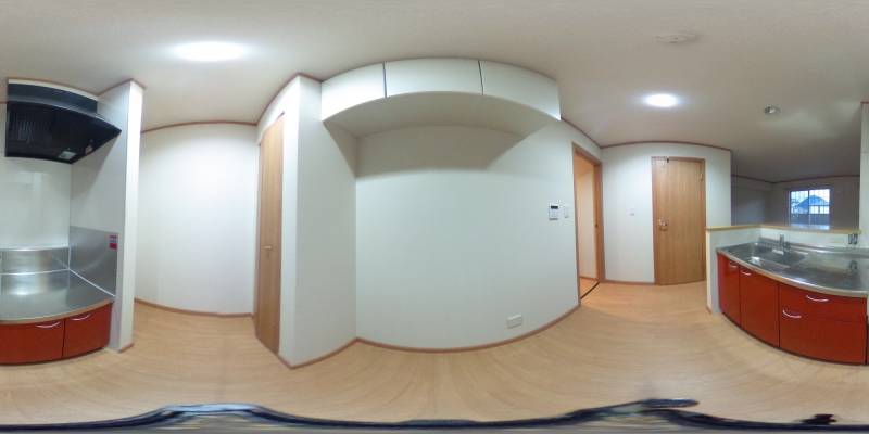 パノラマ画像リビング