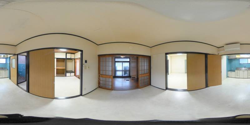 パノラマ画像リビング