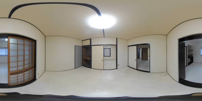 パノラマ画像洋室