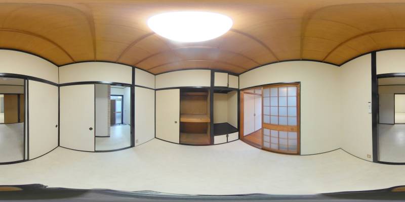 パノラマ画像洋室