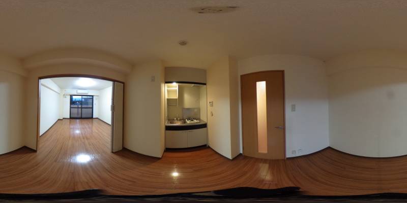 パノラマ画像リビング
