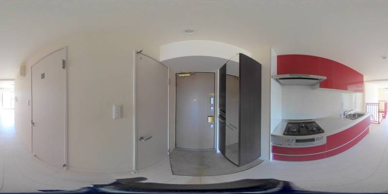 パノラマ画像玄関