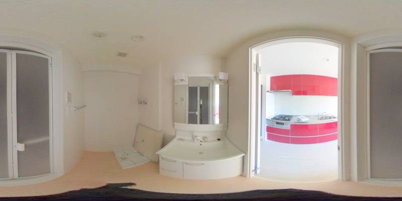 パノラマ画像洗面所