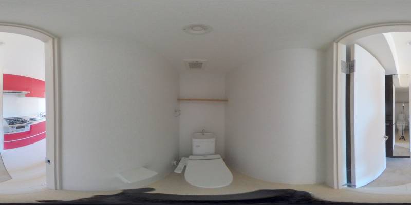 パノラマ画像トイレ