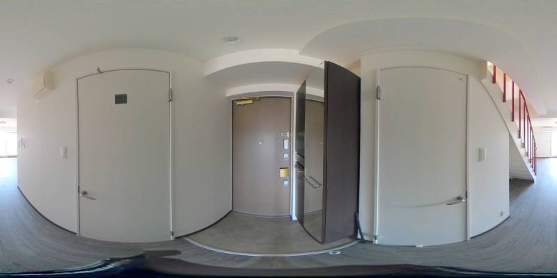 パノラマ画像玄関