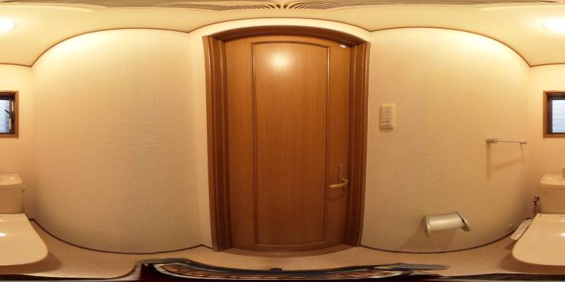 パノラマ画像トイレ