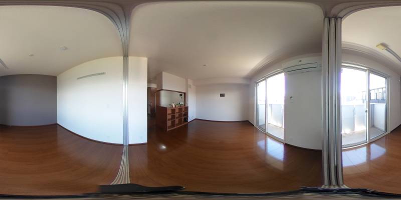 パノラマ画像リビング