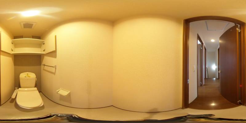 パノラマ画像トイレ