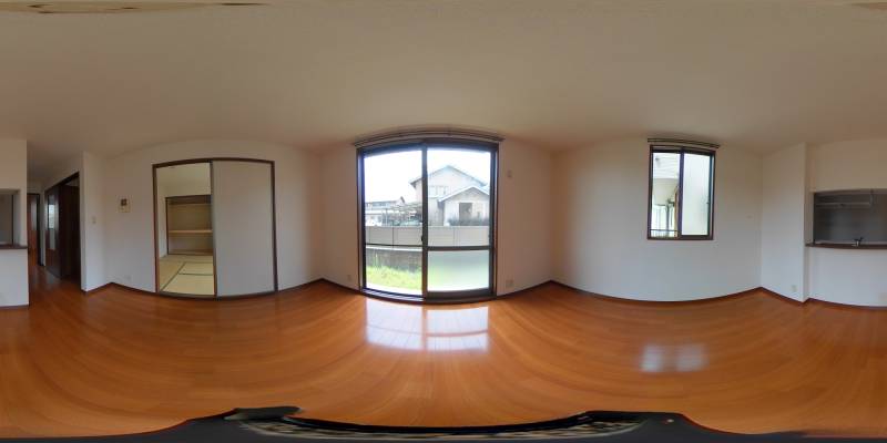 パノラマ画像リビング