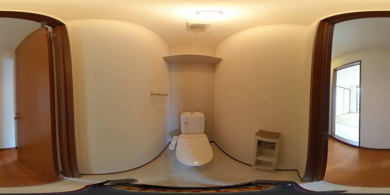 パノラマ画像トイレ
