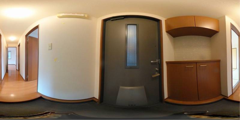 パノラマ画像玄関