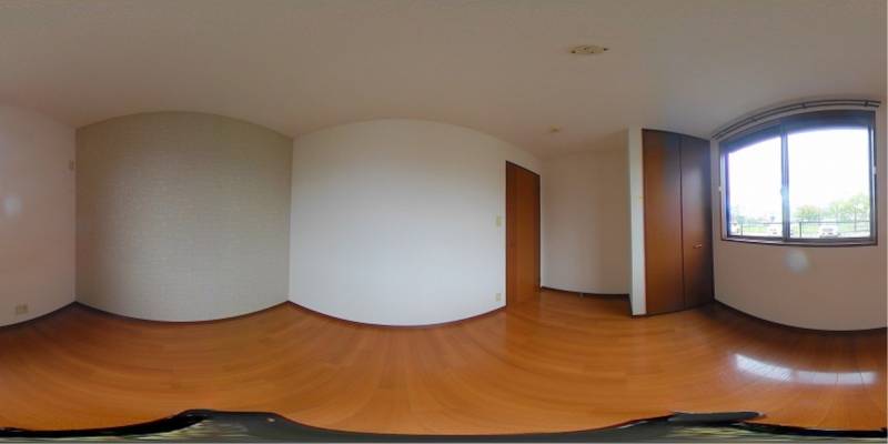 パノラマ画像洋室