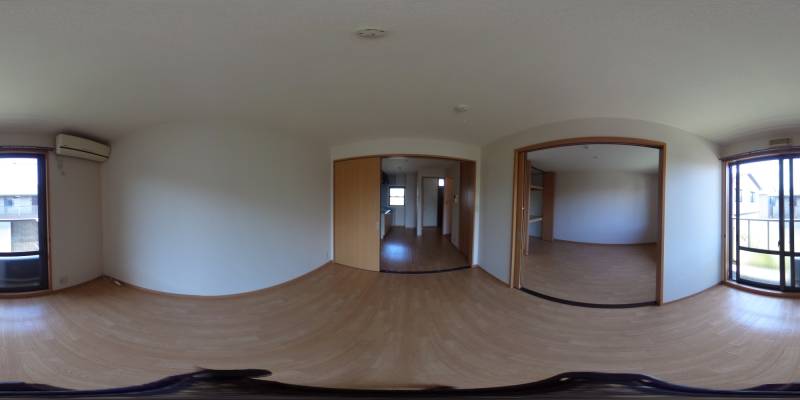 パノラマ画像洋室