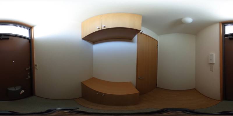 パノラマ画像玄関