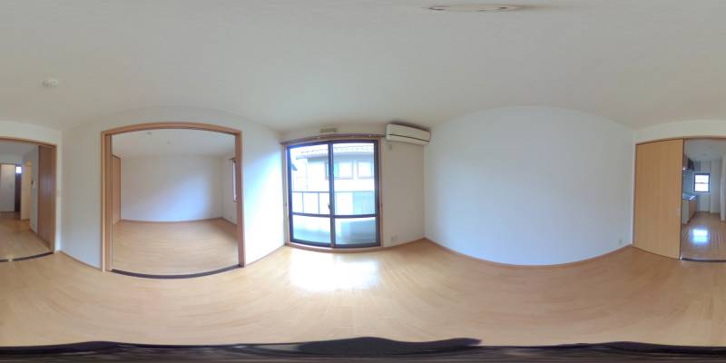 パノラマ画像洋室