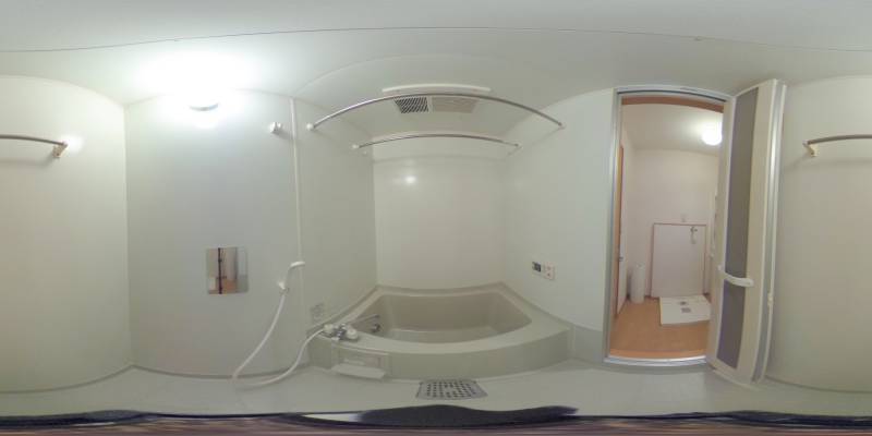 パノラマ画像バスルーム