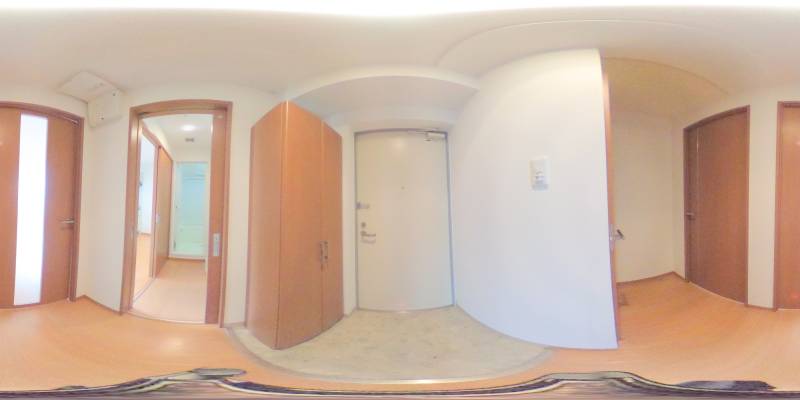 パノラマ画像玄関