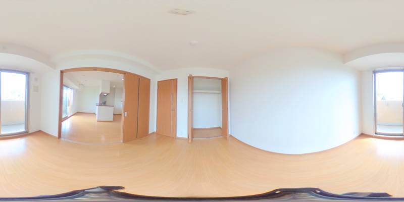 パノラマ画像洋室