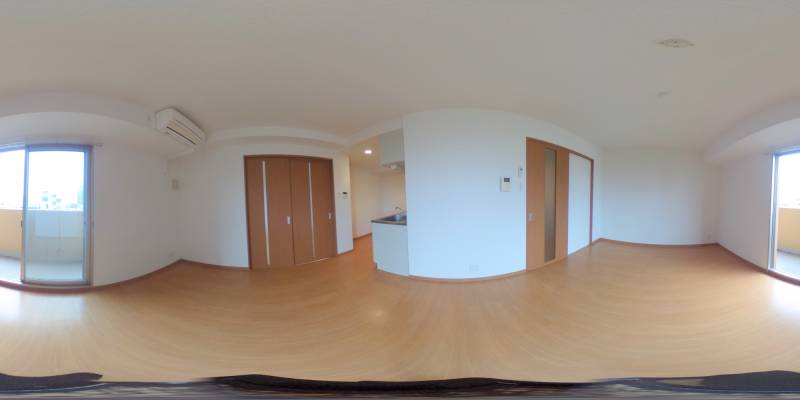 パノラマ画像リビング