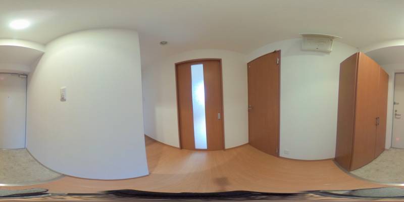 パノラマ画像玄関