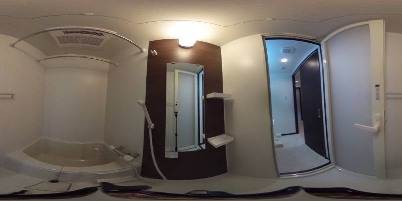 パノラマ画像バスルーム