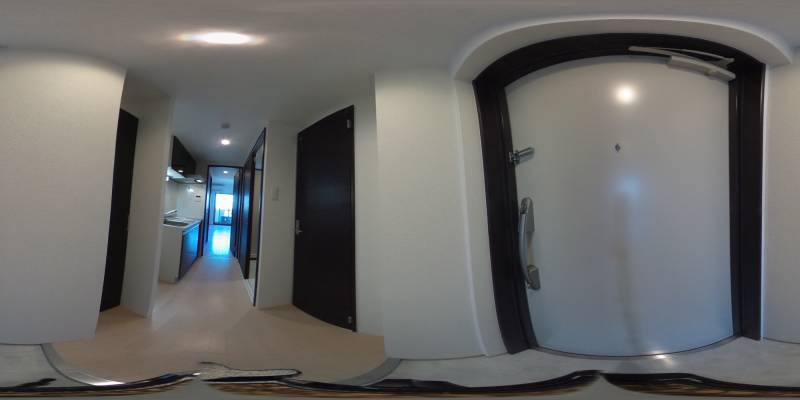 パノラマ画像玄関