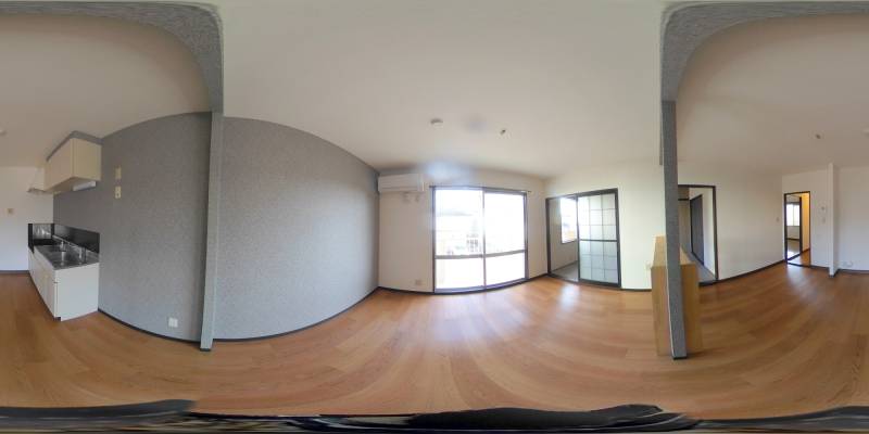 パノラマ画像リビング