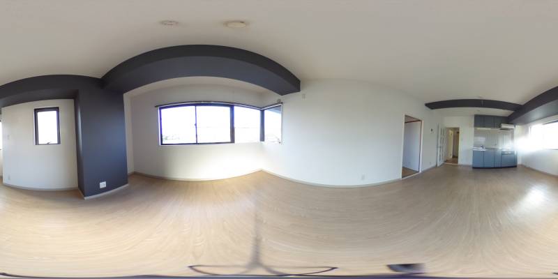 パノラマ画像リビング